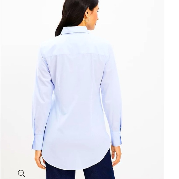 New with Tags Loft Twist Tunic Blouse - Picture 3 of 4